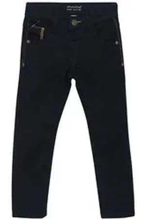 Minymo 5-Pocket-Jeans MIJeans boy stretch slim fit - 5624 Jeanshose mit Eingrifftaschen blau 98