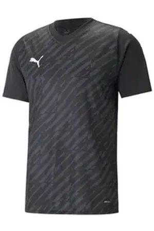 PUMA Fußballtrikot Kinder Trikot teamULTIMATE Jersey Jr 705656 schwarz 128