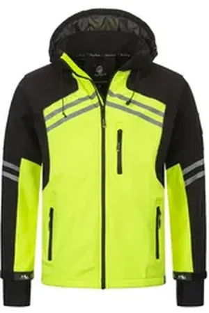rock creek Softshelljacke Herren Softshelljacke Wanderjacke H-285 gelb 4XL