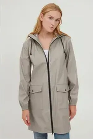 B YOUNG Regenjacke BYAVAN RAINCOAT -20809394 grün 38