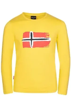 TROLLKIDS Longsleeve Oslo gelb 164