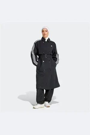 adidas Originals Trenchcoat TCOAT TWILL (1-tlg) schwarz M