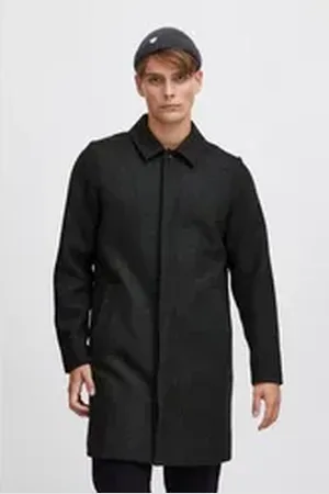 Casual Friday Wollmantel CFOliver long wool mix coat - 20504856 grau XL
