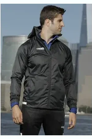 Capelli Funktionsjacke mit seitlichen kontrastreichen Bändern schwarz L