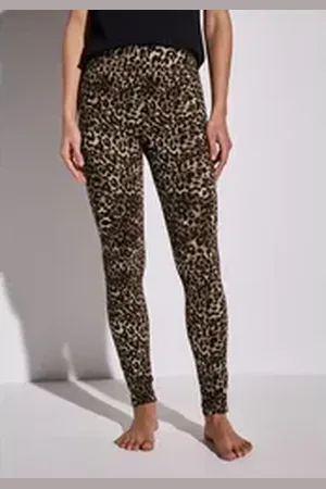 Street one Leggings aus Baumwolle mit Stretchanteil braun 36