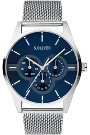 QS by s.Oliver Quarzuhr, Herren Multi Zifferblatt Quarz Uhr SO-3853-MM