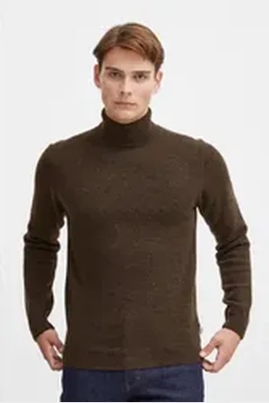 Casual Friday Rollkragenpullover CFKarl Klassischer Rollkragenpullover braun 3XL