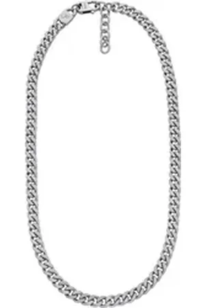 Fossil Collier Herren-Kette Edelstahl silberfarben