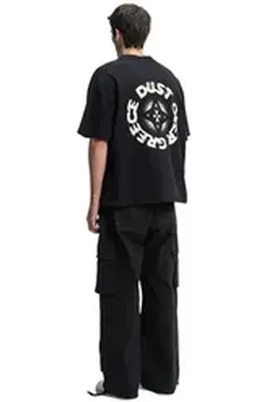 PEQUS T-Shirt Dust Over Greece Graphic schwarz XXL