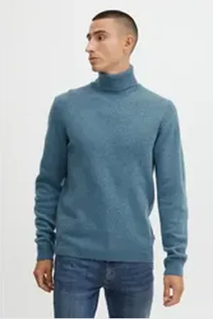 Casual Friday Rollkragenpullover CFKarl Klassischer Rollkragenpullover blau 3XL