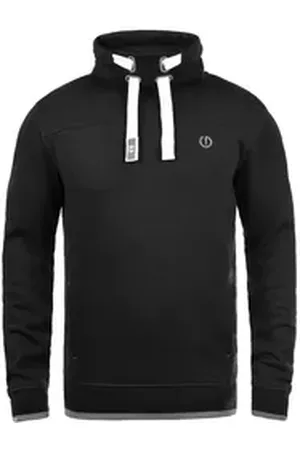 Solid Stehkragenpullover SDBenjamin Tube Sweatpullover mit weicher Fleece Innenseite schwarz M