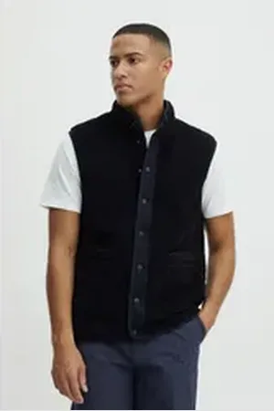 Casual Friday Fleeceweste CFvitus 0039 teddy vest - 20504556 blau XL
