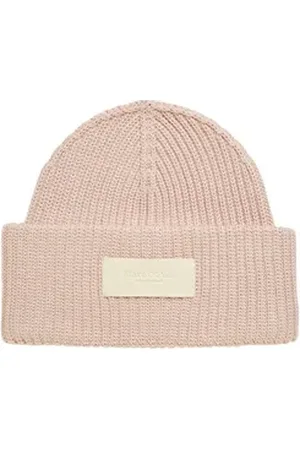 Marc O’ Polo Beanie aus Organic Cotton rosa