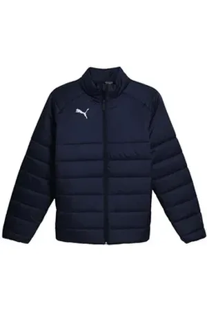 PUMA Regenjacke teamLIGA Padded Jacke Kids Freizeitjacken Atmungsaktivität blau 176