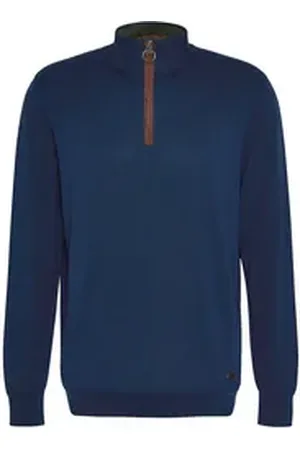 Barbour Troyer Zip-Troyer Bayfield blau L