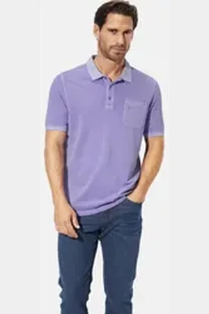 BABISTA Poloshirt RELMAR mit Wascheffekt lila L (52/54)