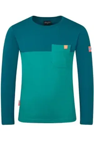 TROLLKIDS Longsleeve Bergen grün 92