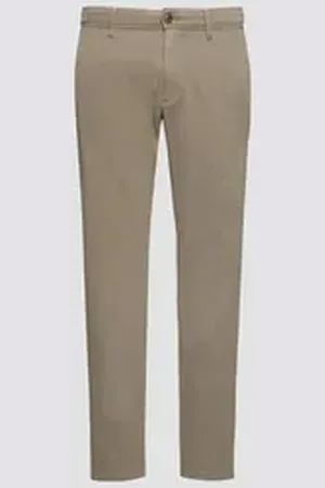 QS by s.Oliver Stoffhose Phoenix: Strukturierte Chino im Regular Fit Garment Dye 33/30