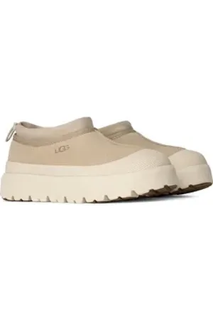 UGG UGG TASMAN WEATHER HYBRID Slipper, Galoschen, Hausschuh, Outdoorschuh mit markanter Laufsohle beige 40 EU