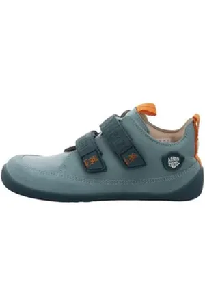 Affenzahn Halbschuh Leder Buddy Hase Slipper blau 26 EU
