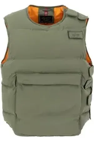 Alpha Industries Blouson Men - Vests Protector Puffer Vest grün XL