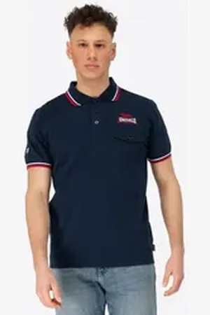 Lonsdale London Poloshirt LYNTON (1-tlg) blau XL