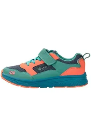 TROLLKIDS Haugesund Sneaker blau|grün|orange 41 EU
