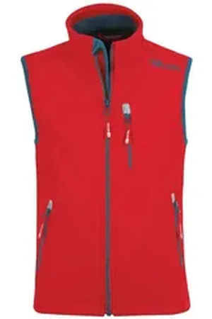 TROLLKIDS Softshellweste Trollfjord Wasserabweisend rot 164