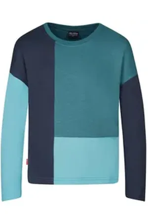 TROLLKIDS Longsleeve Verdal Bio-Baumwolle blau 128