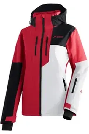 Maier Sports Skijacke Manzaneda Damen Winterjacke, wind- und wasserdicht, 4 RV-Taschen, Regular Fit rot 40