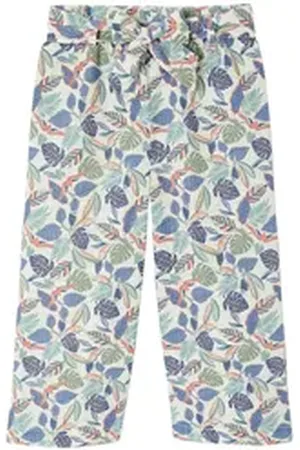 Vertbaudet 3/4-Hose Mädchen Culotte weiß 110