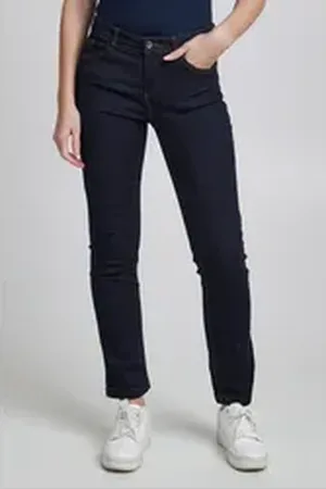B YOUNG Gerade Jeans BYLOLA BYLUNI JEANS -20806353 Jeans im klassischen 5-Pocket Look blau 30