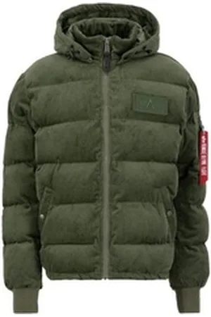Alpha Industries Winterjacke Men - Cold Weather Jackets Puffer Cord grün M