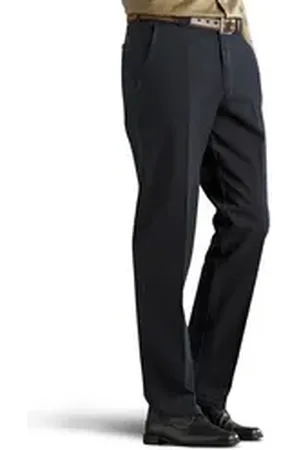 Meyer 5-Pocket-Jeans Roma aus Stretch-Denim mit Dehnbund blau 40
