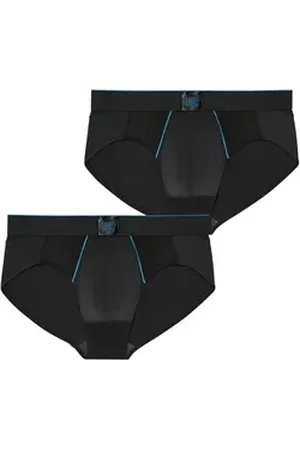 Hom Slip Sports Lab (2-St) unterhose unterwäsche basic schwarz XL