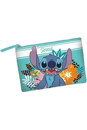 KARACTERMANIA Kosmetiktasche Disney Lilo Stitch Kulturbeutel Kulturtasche Waschtasche Strandtasche bunt