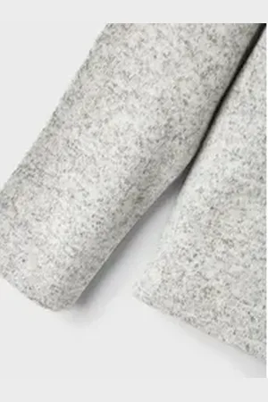 NAME IT Rundhalspullover Victi (1-tlg) Plain/ohne Details grau 92
