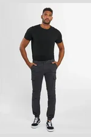 Alessandro Salvarini Cargohose ASJacamo mit Elasthan, Regular Slim Fit grau 38