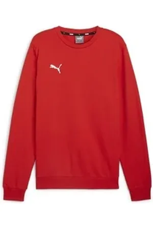 PUMA Hoodie teamGOAL Casuals Crew Neck Sweat rot XXL