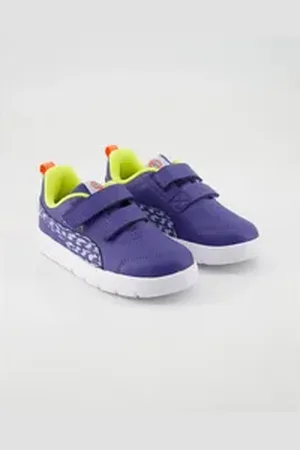 PUMA Courtflex V3 Poised 2 Race V Klettschuh blau 27 EU