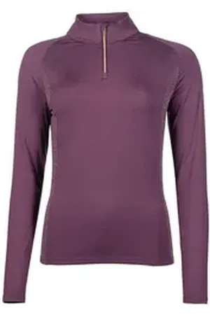 Hkm Langarmshirt Funktionsshirt -Basil- lila XS