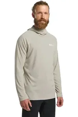 Jack Wolfskin Funktionsshirt PRELIGHT SWIFT HOODY M beige XL (54/56)