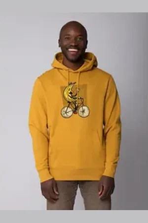 wat? Apparel Hoodie Banana Rider gelb XXL