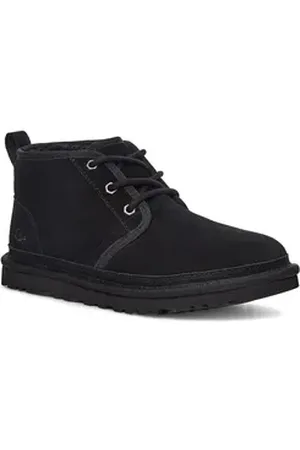 UGG UGG Neumel Schnürboots, Chukka Boot, Freizeitschuh zum Schnüren schwarz 39 EU