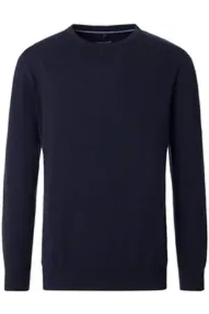 Casa Moda Rundhalspullover 454385300 blau 3XL