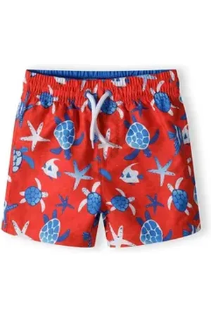 Minoti Boxer-Badehose Badeshorts (9m-8y) rot 74-80cm