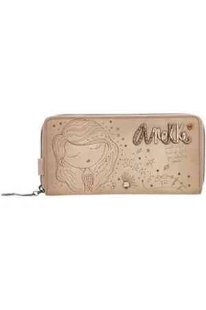 Anekke Geldbörse Hollywood, mit RFID-Blocker Schutz beige