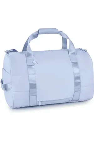 Heys Reisetasche The Puffer Duffle Bag, Weekender Duffle Bag Schuhfach Aufstecksystem blau