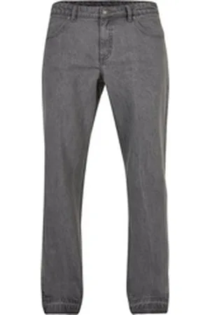 Urban classics Bequeme Jeans Herren Open Edge Loose Fit Jeans (1-tlg) grau 28
