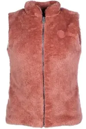 Hkm Reitweste Teddyweste -Ruby- rot 152